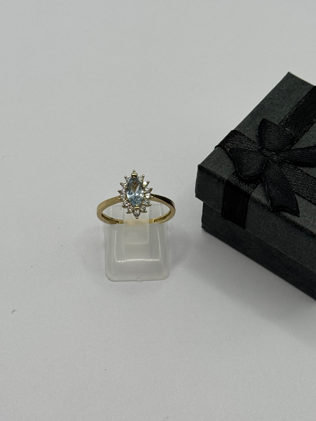 Seawater Stone Ring