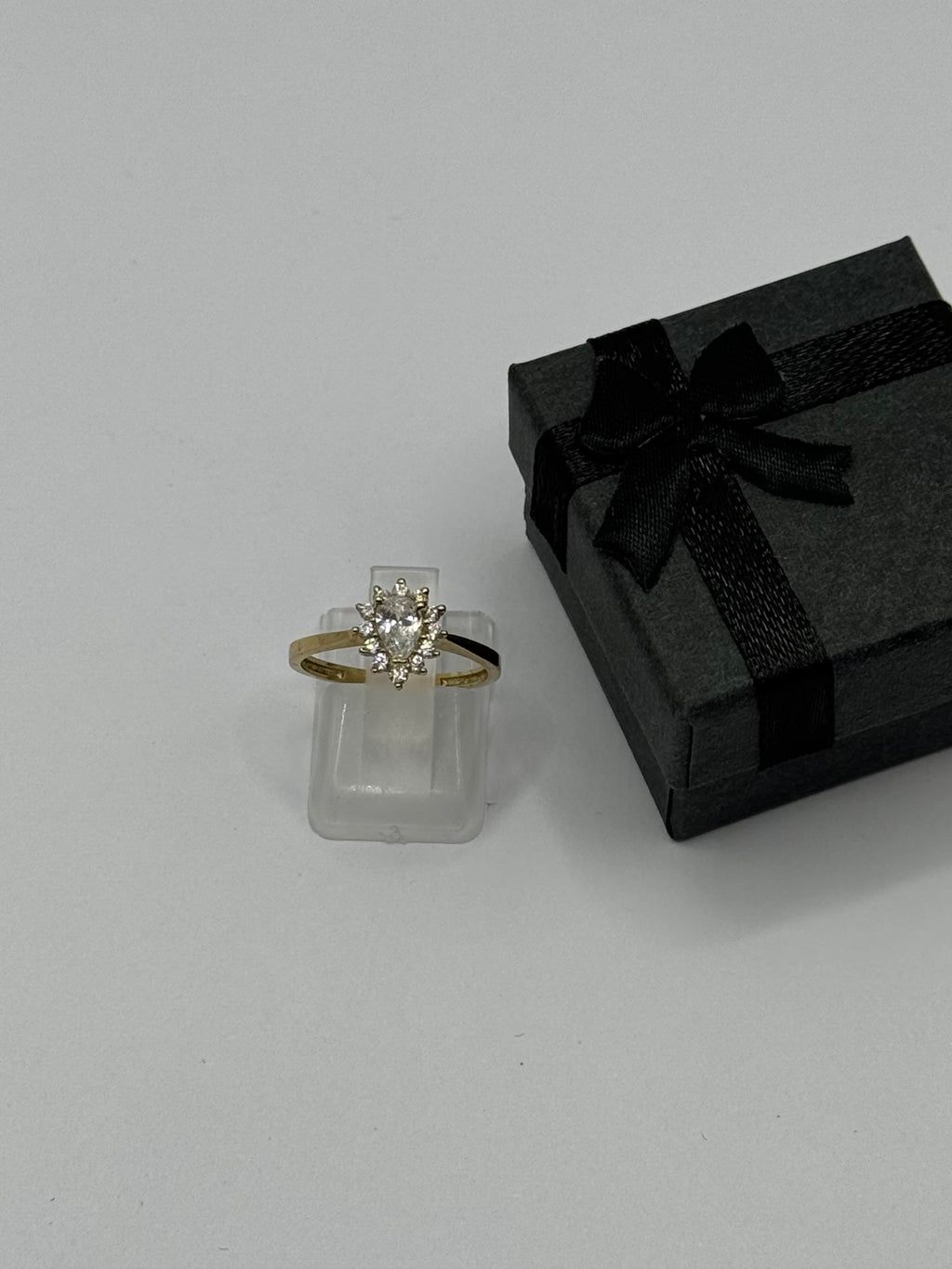 White Stone Ring