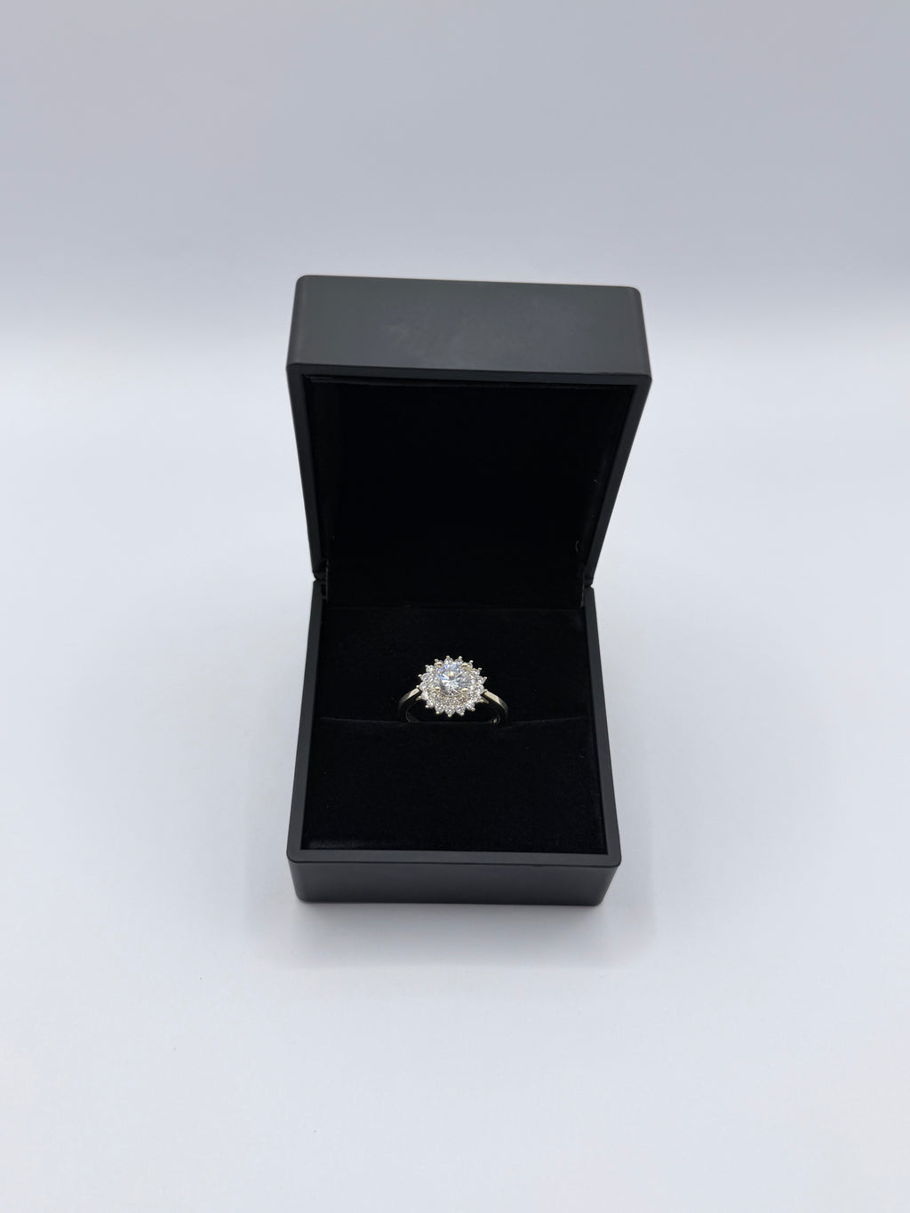 White Stone Ring