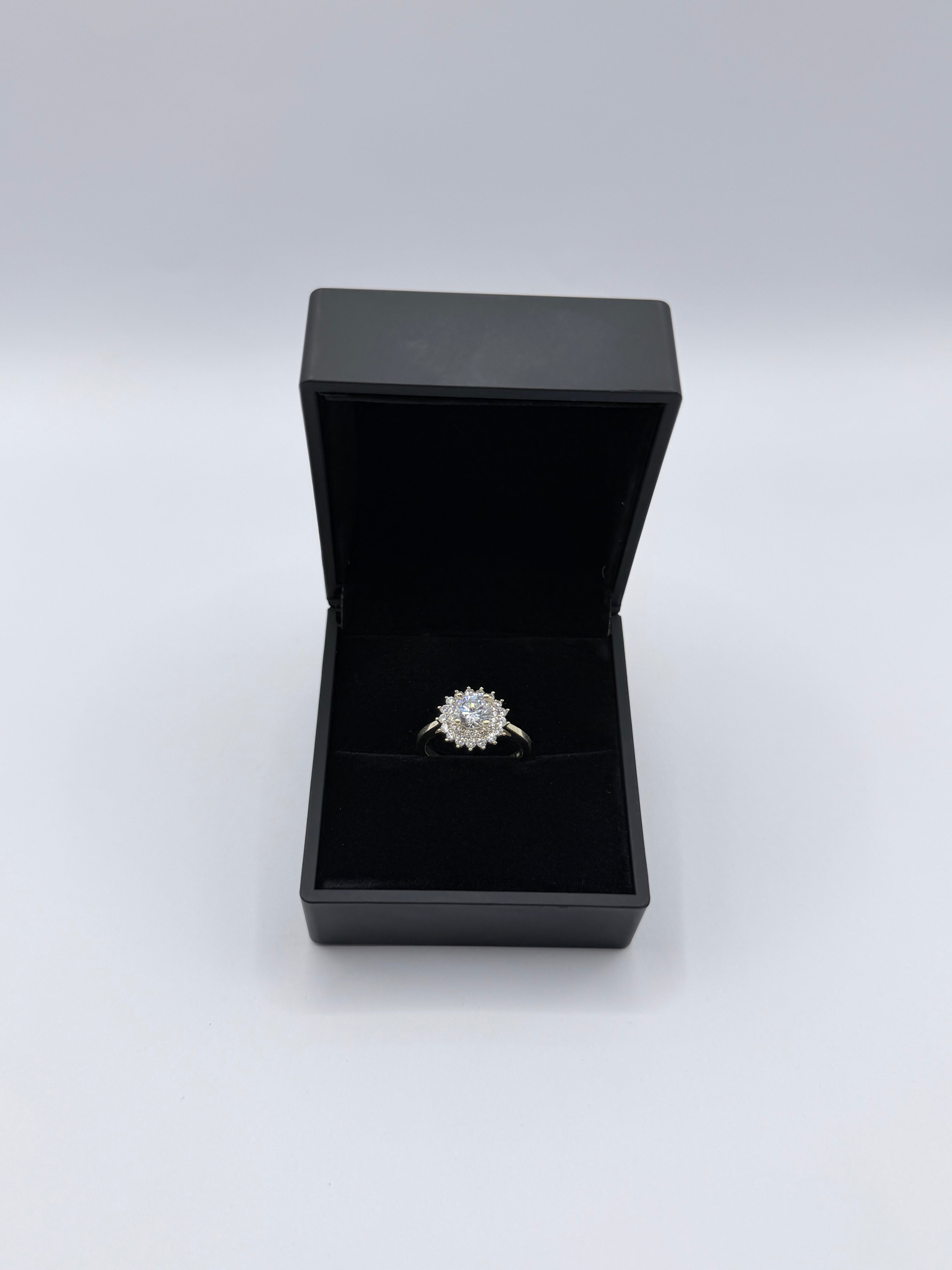 White Stone Ring