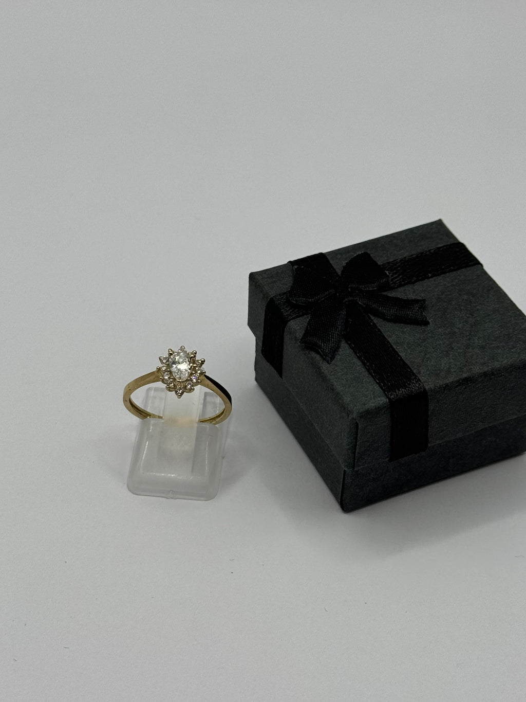 White Stone Ring