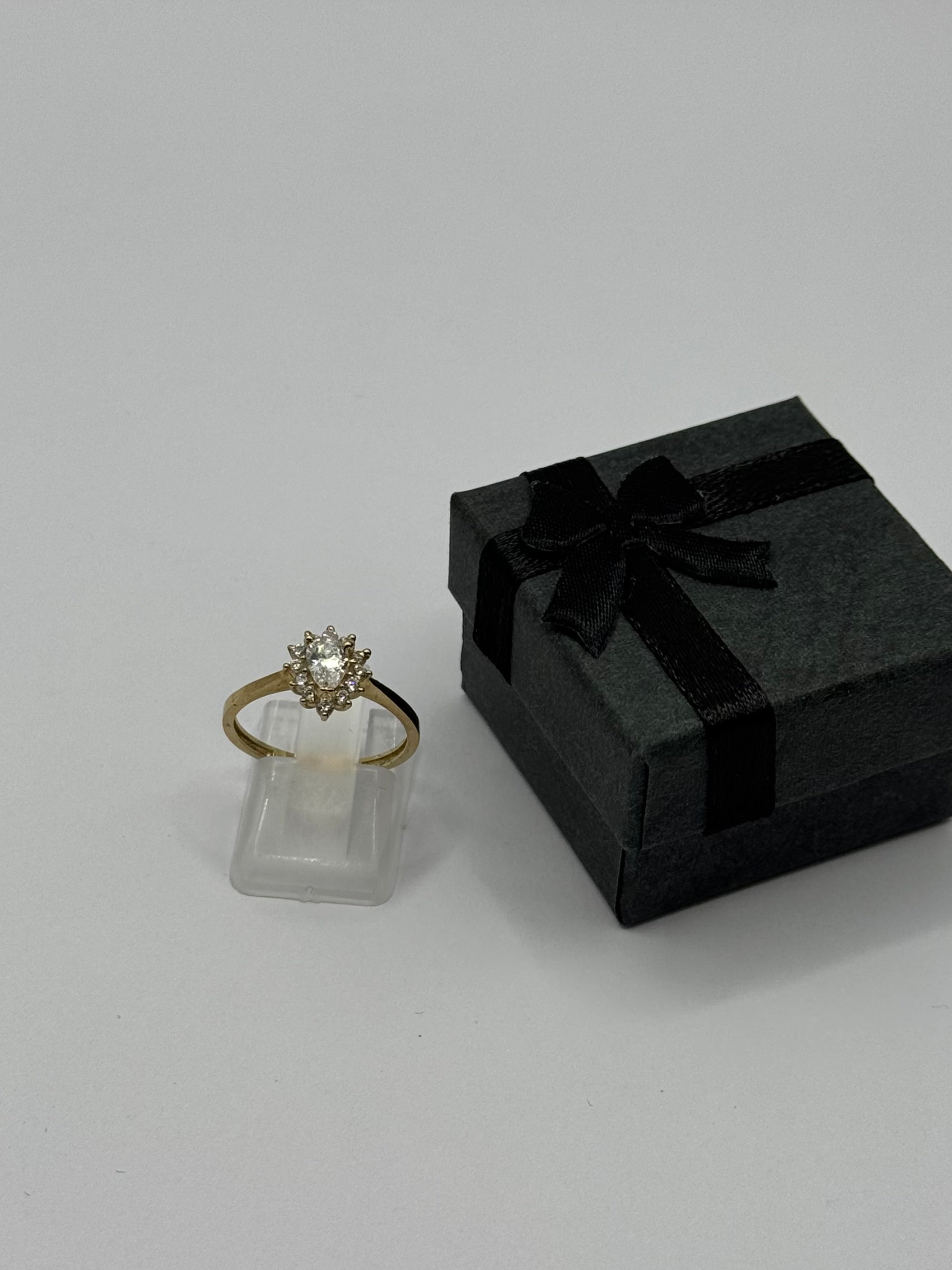 White Stone Ring