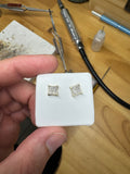 Earrings Natural Diamond