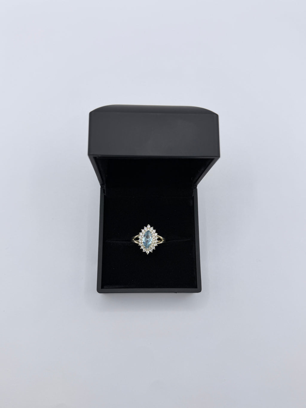 Seawater Stone Ring