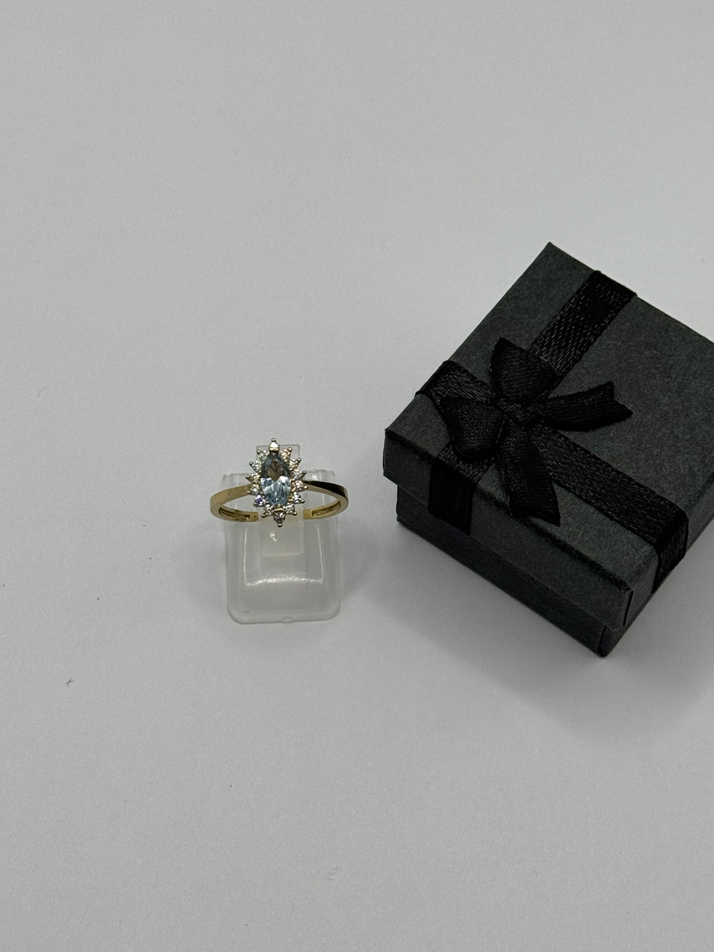 Seawater Stone Ring