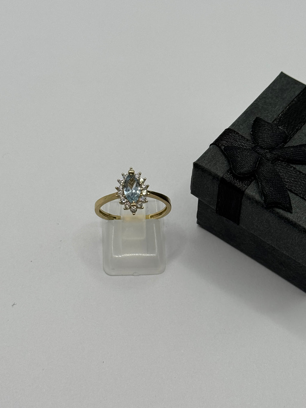 Seawater Stone Ring