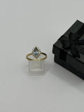 Seawater Stone Ring