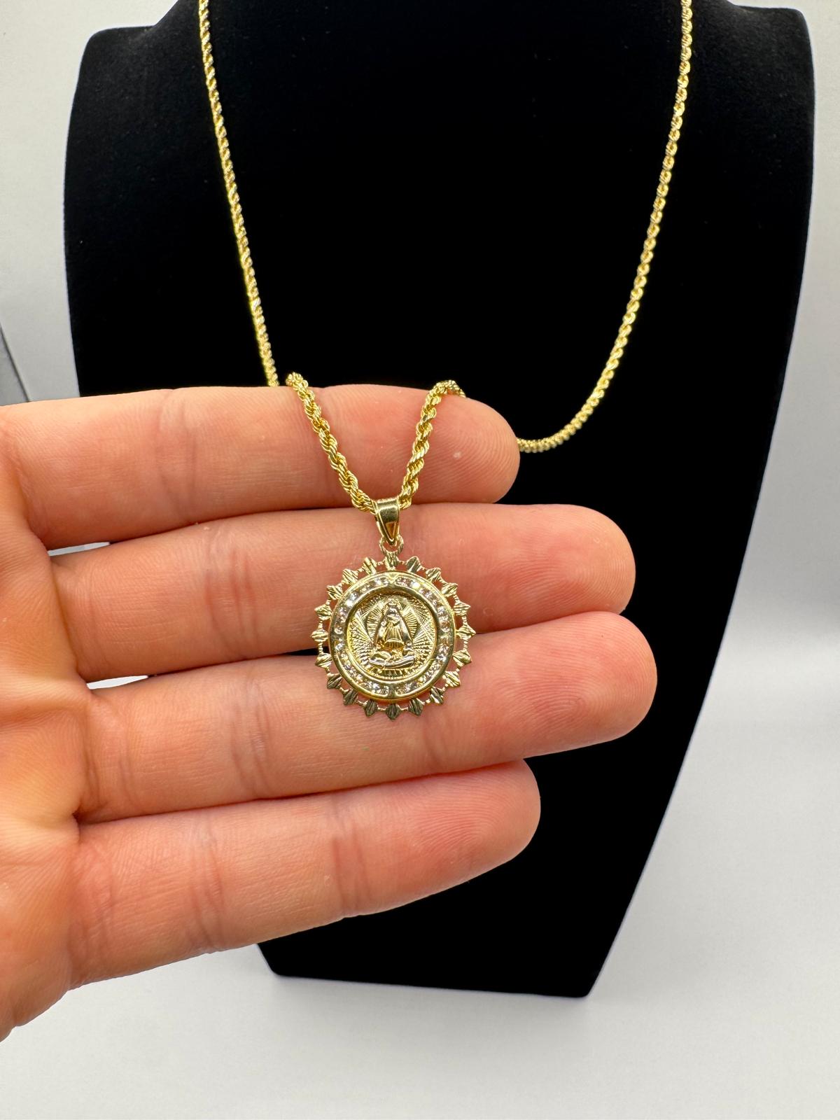 Virgin of Charity Rope Chain