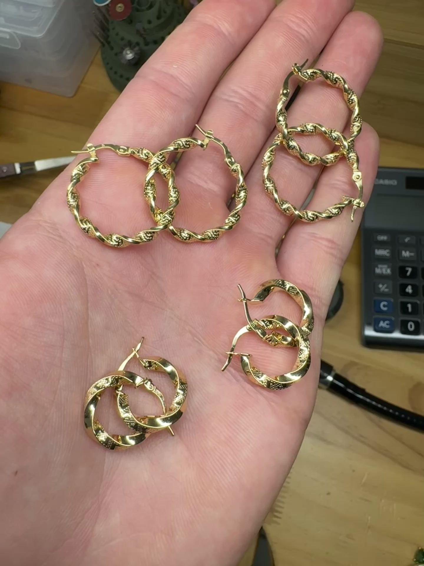Earrings Model Versace