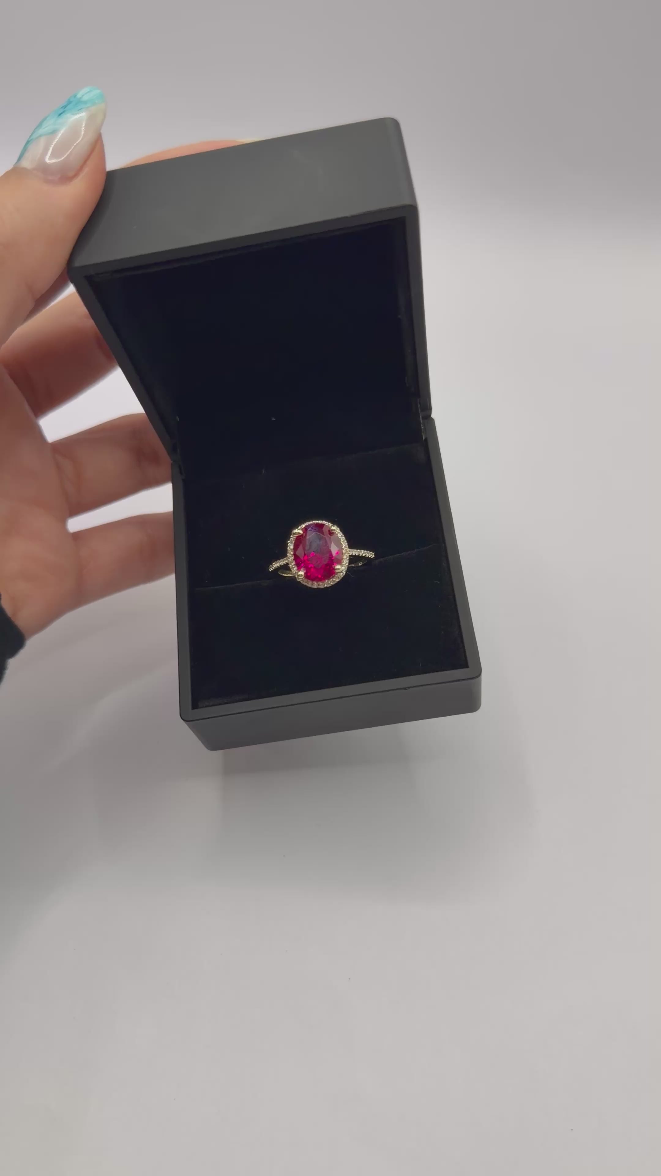 Red Stone Ring