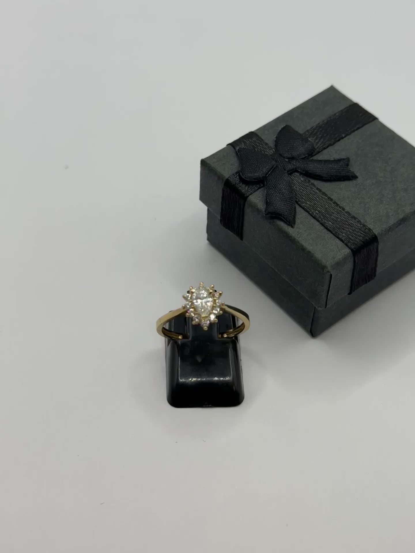 White Stone Ring