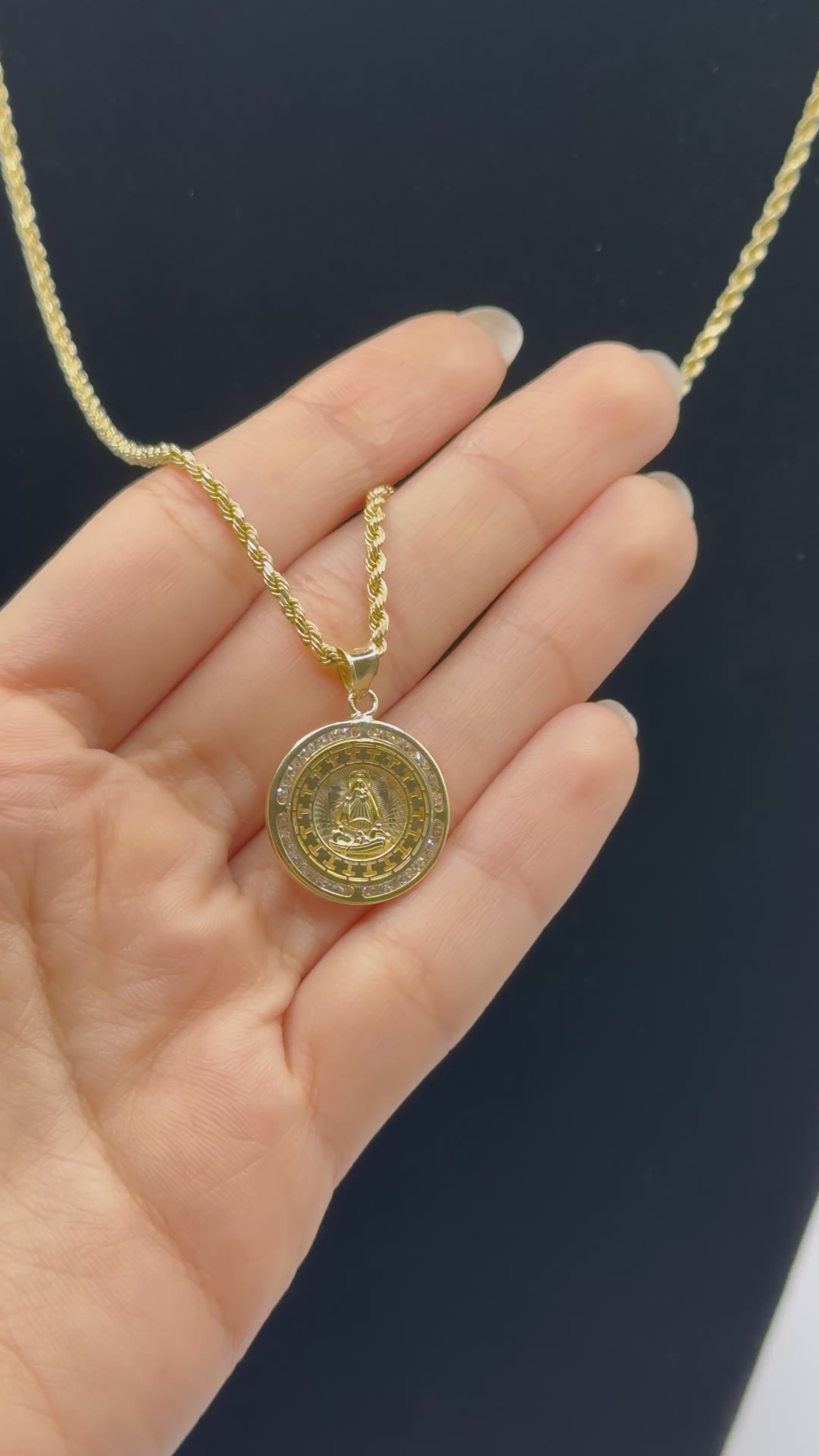 Virgen Rope Chain